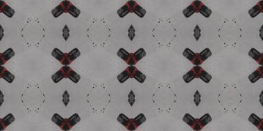 Geometrik şekilli kusursuz desen, vektör illüstrasyonu