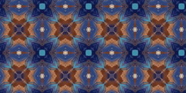 Geometrik şekilli kusursuz desen, vektör illüstrasyonu