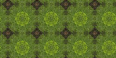 Geometrik şekilli kusursuz desen, vektör illüstrasyonu