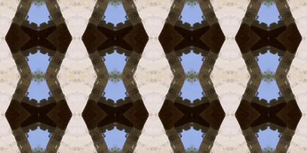 Patrón Ornamental Geométrico Sin Costuras Fondo Abstracto Ilustración —  Fotos de Stock