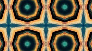 Dikensiz geometrik süslemeli görüntü. Soyut illüzyon arka planı