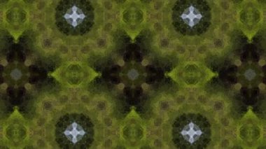 Dikensiz geometrik süslemeli görüntü. Soyut illüzyon arka planı