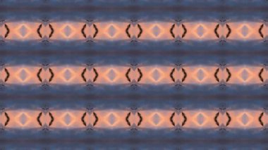 Dikensiz geometrik süslemeli görüntü. Soyut illüzyon arka planı