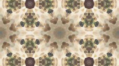 Dikensiz geometrik süslemeli görüntü. Soyut illüzyon arka planı