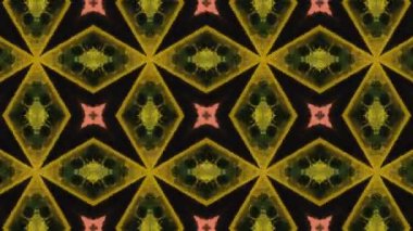 Dikensiz geometrik süslemeli görüntü. Soyut illüzyon arka planı
