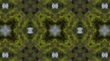 Dikensiz geometrik süslemeli görüntü. Soyut illüzyon arka planı