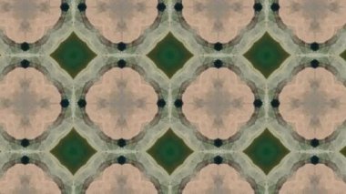 Dikensiz geometrik süslemeli görüntü. Soyut illüzyon arka planı