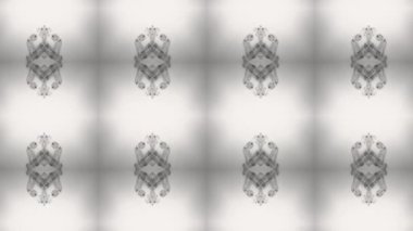 Dikensiz geometrik süslemeli görüntü. Soyut illüzyon arka planı