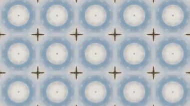 Dikensiz geometrik süslemeli görüntü. Soyut illüzyon arka planı
