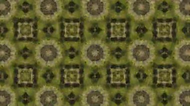 Dikensiz geometrik süslemeli görüntü. Soyut illüzyon arka planı