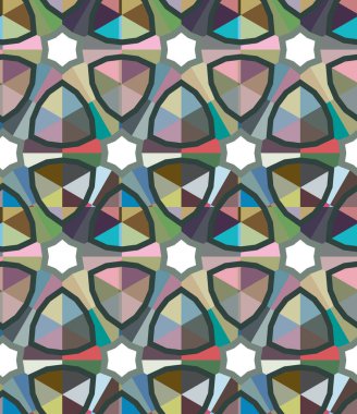 Kusursuz geometrik süs deseni. soyut arkaplan