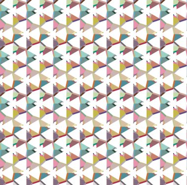 Kusursuz geometrik süs deseni. Soyut arkaplan, vektör illüstrasyonu