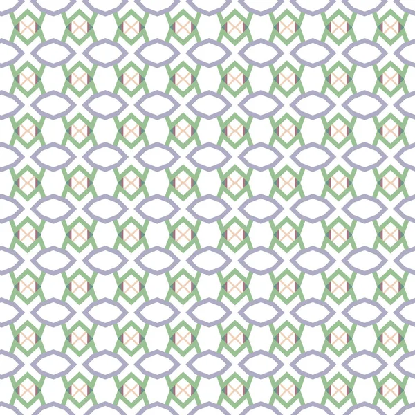 Nahtlose Geometrische Ornamentmuster Abstrakter Hintergrund — Stockvektor