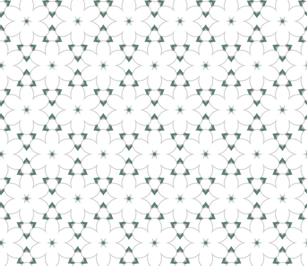 Patrón Ornamental Geométrico Sin Costuras Fondo Abstracto — Vector de stock