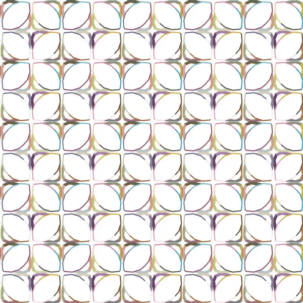 Seamless Geometric Ornamental Pattern Abstract Background — Stock Vector