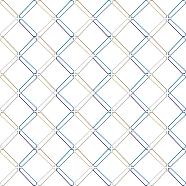 Naadloos Geometrisch Ornamentspatroon Abstracte Achtergrond Vectorillustratie — Stockvector