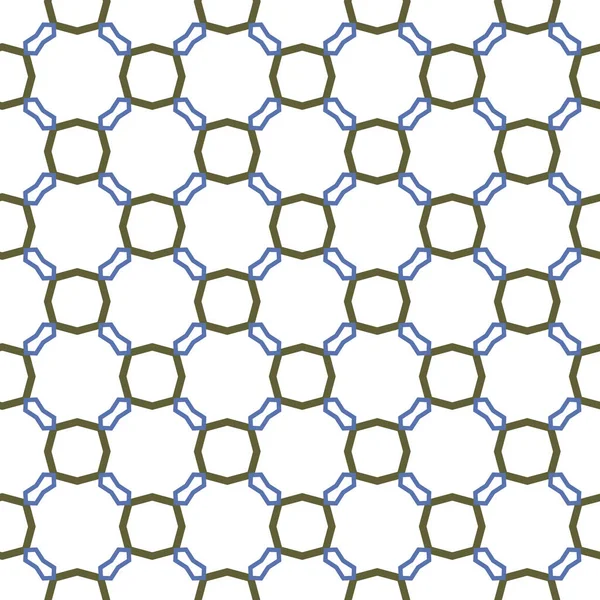 Padrão Ornamental Geométrico Sem Costura Resumo Contexto — Vetor de Stock