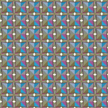 Kusursuz geometrik süs deseni. Soyut arkaplan, vektör illüstrasyonu