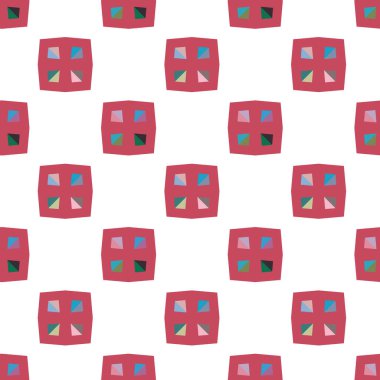 Kusursuz geometrik süs deseni. soyut arkaplan