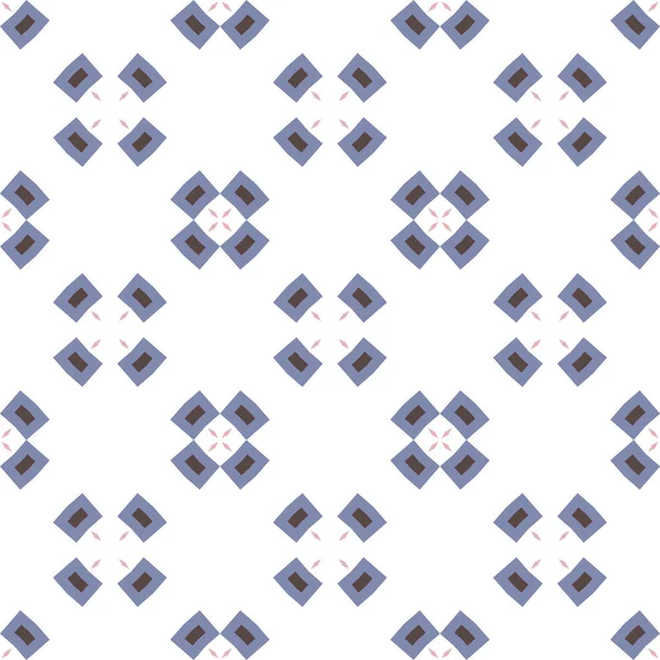 Naadloos Geometrisch Ornamentspatroon Abstracte Achtergrond — Stockvector