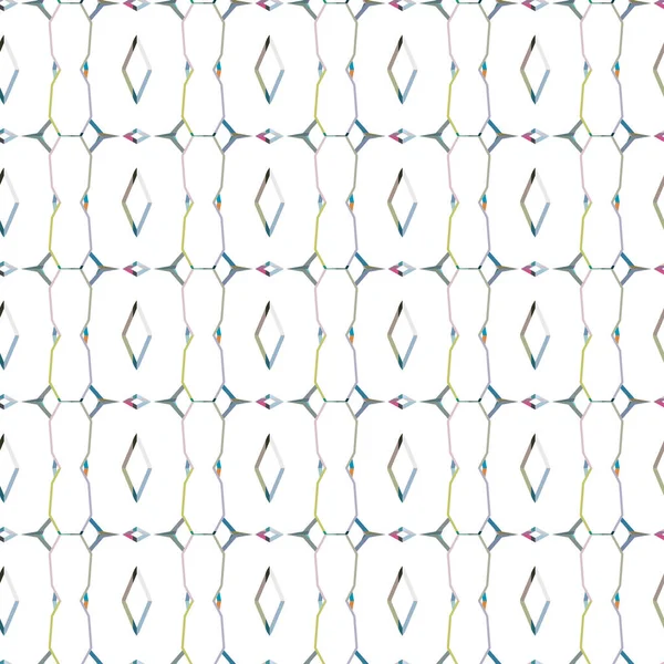 Motif Ornemental Géométrique Sans Couture Fond Abstrait — Image vectorielle