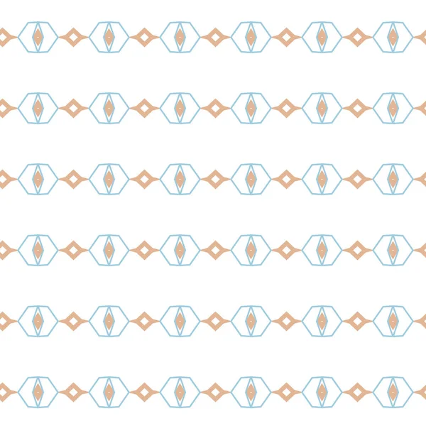 Motif Ornemental Géométrique Sans Couture Fond Abstrait — Image vectorielle