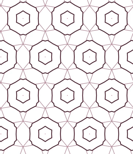 Nahtlose Geometrische Ornamentmuster Abstrakter Hintergrund — Stockvektor