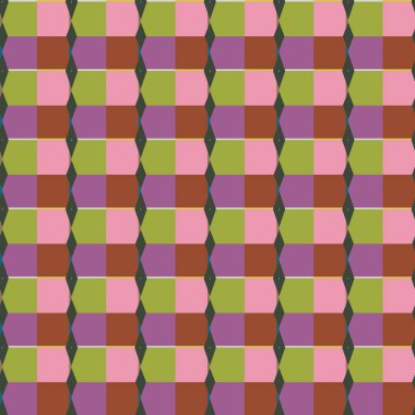 Kusursuz geometrik süs deseni. Soyut arkaplan, vektör illüstrasyonu