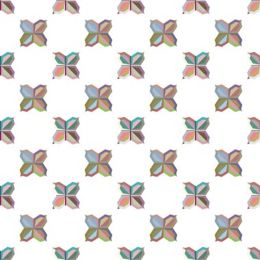 Kusursuz geometrik süs deseni. Soyut arkaplan, vektör illüstrasyonu