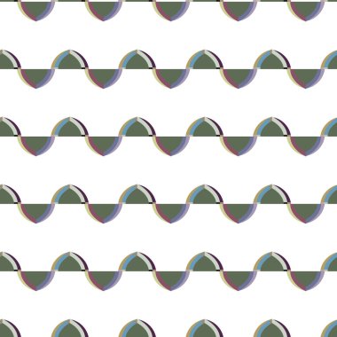 Kusursuz geometrik süs deseni. Soyut arkaplan, vektör illüstrasyonu