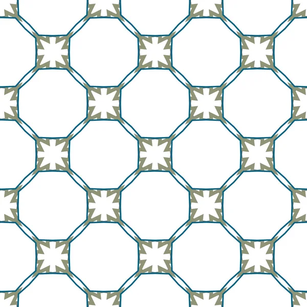 Patrón Ornamental Geométrico Sin Costuras Fondo Abstracto — Archivo Imágenes Vectoriales