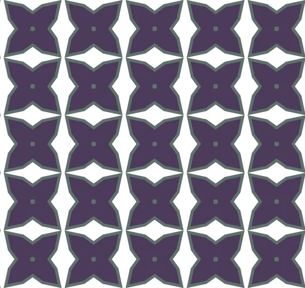 Nahtlose Geometrische Ornamentmuster Abstrakter Hintergrund — Stockvektor