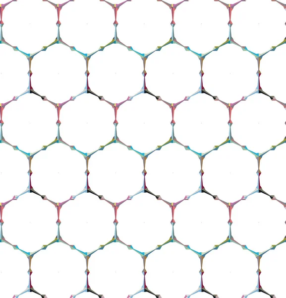Bezszwowy Geometryczny Wzór Dekoracyjny Abstrakcyjne Tło — Wektor stockowy