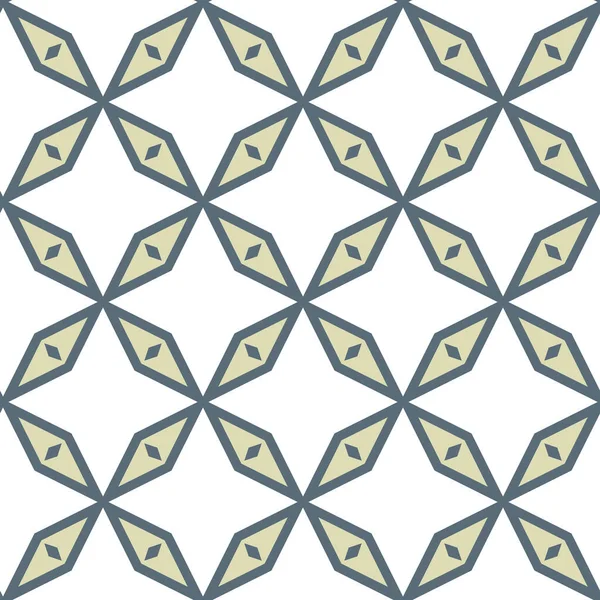 Nahtlose Geometrische Ornamentmuster Abstrakter Hintergrund — Stockvektor