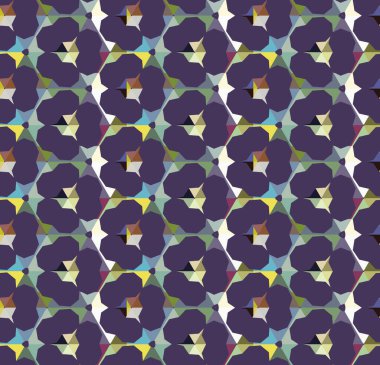 Kusursuz geometrik süs deseni. Soyut arkaplan, vektör illüstrasyonu