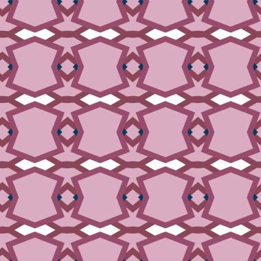 Kusursuz geometrik süs deseni. Soyut arkaplan, vektör illüstrasyonu