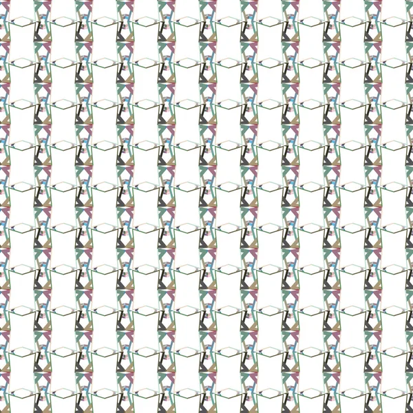 Motif Ornemental Géométrique Sans Couture Fond Abstrait — Image vectorielle