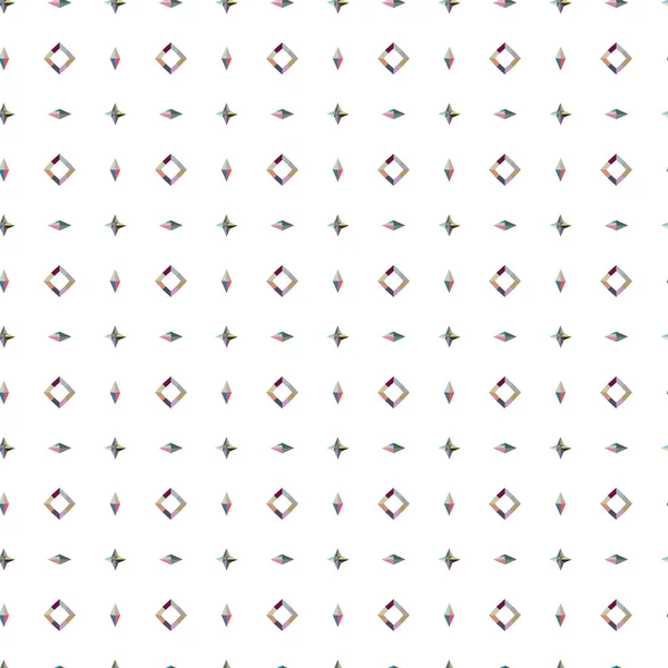Bezszwowy Geometryczny Wzór Dekoracyjny Abstrakcyjne Tło — Wektor stockowy
