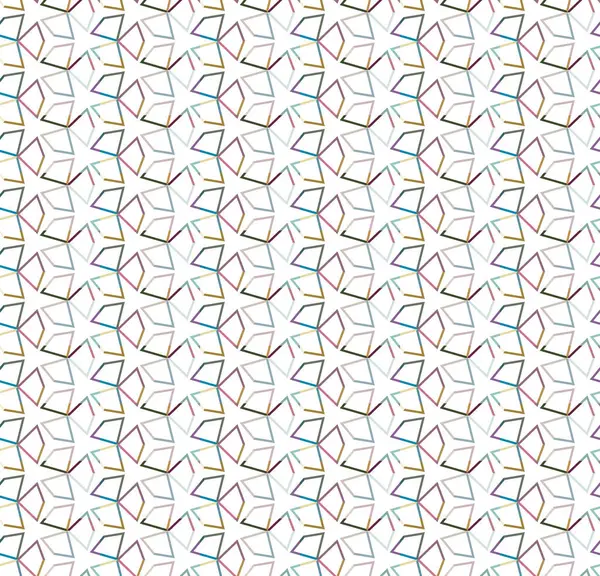 Modello Ornamentale Geometrico Senza Cuciture Sfondo Astratto — Vettoriale Stock