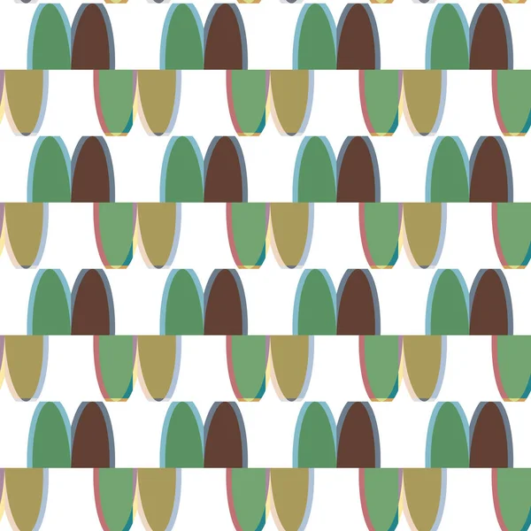 Padrão Ornamental Geométrico Sem Costura Resumo Contexto —  Vetores de Stock