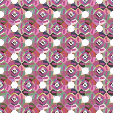 Kusursuz geometrik süs deseni. Soyut arkaplan, vektör illüstrasyonu