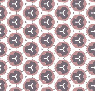 Kusursuz geometrik süs deseni. Soyut arkaplan, vektör illüstrasyonu