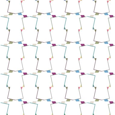 Kusursuz geometrik süs deseni. soyut arkaplan