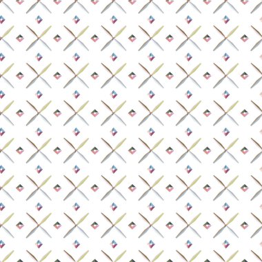 Kusursuz geometrik süs deseni. Soyut arkaplan, vektör illüstrasyonu