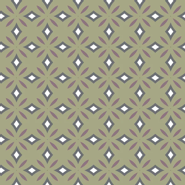 Patrón Ornamental Geométrico Sin Costuras Fondo Abstracto — Vector de stock