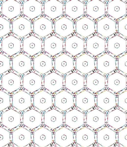 Nahtlose Geometrische Ornamentmuster Abstrakter Hintergrund — Stockvektor