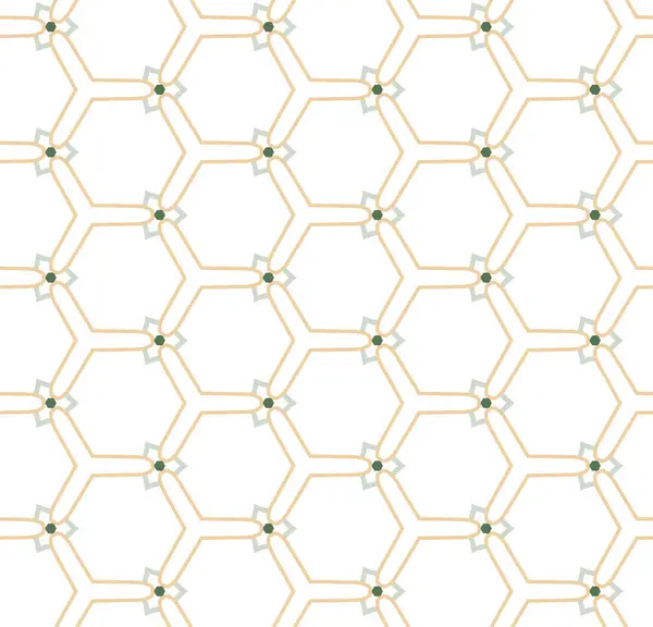 Nahtlose Geometrische Ornamentmuster Abstrakter Hintergrund — Stockvektor