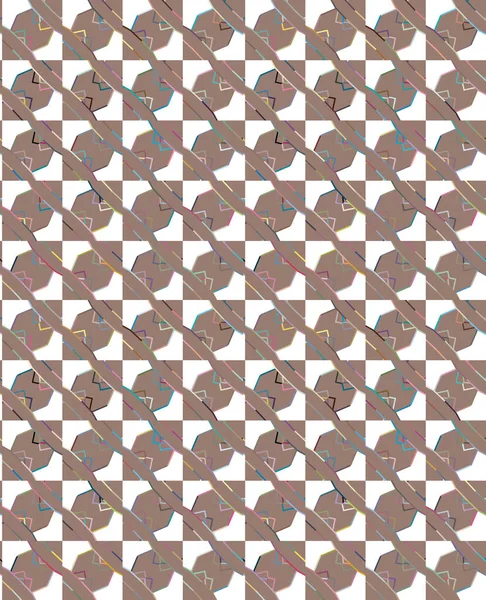 Χωρίς Ραφή Γεωμετρικό Διακοσμητικό Μοτίβο Αφηρημένο Φόντο Διανυσματική Απεικόνιση — Διανυσματικό Αρχείο