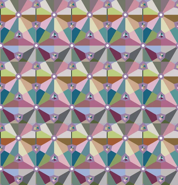 Bezešvé Geometrické Ornamentální Vzor Abstraktní Pozadí — Stockový vektor