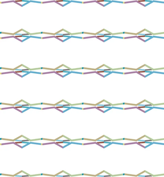 Nahtlose Geometrische Ornamentmuster Abstrakter Hintergrund — Stockvektor